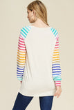 Rainbow Stripes Top