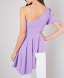 Girls Just Want To Have Fun One Shoulder Top