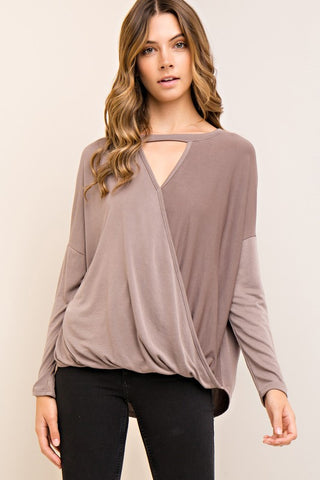 Sugar And Spice Wrap Top