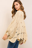 Uptown Girl Poncho Top