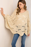 Uptown Girl Poncho Top