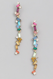 Crystal Baguette Earrings