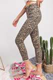 On The Prowl Leopard Print Jeans
