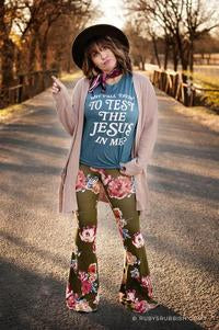 Why Y'all Tryin To Test The Jesus In Me Graphic Tee